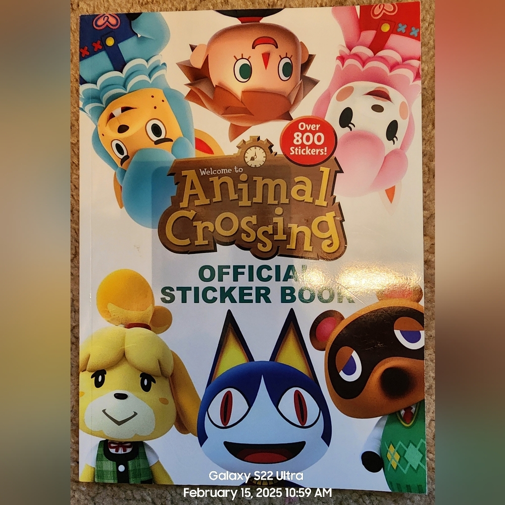 Animal Crossing Official Sticker Book